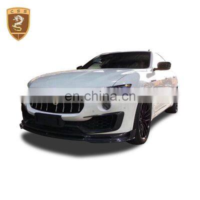 High Glossy Finish Carbon Fiber MSY Small Style Body Kit For Maserati Levante