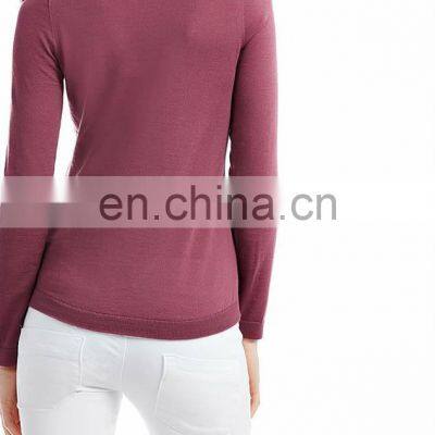 Модельная кофта изCashmere для женщин с круглым вырезом горла photo-2