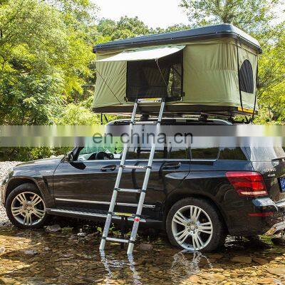 Pickup Suv 4x4 Offroad Camping Foldable Hardshell Car Roof Top Tent Auto Daktent For Universal