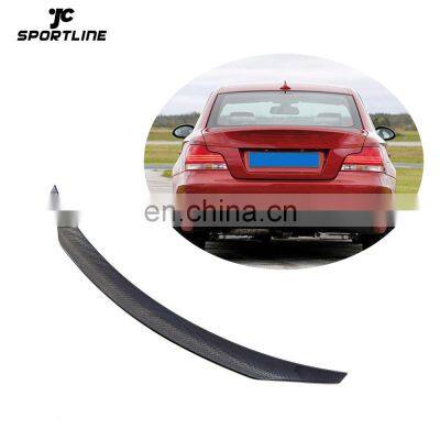 JC Sportline Carbon Fiber E82 1M Rear Spoiler for BMW 120i 125i 128i 135i 1 Series M Sport Coupe 2-Door 07-12