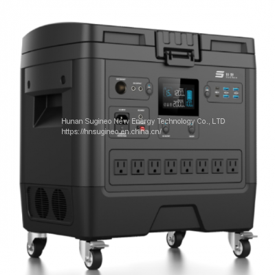 Sugineo 2000W 110v Portable Power Station Generator,solar Portable Power Station 2000w,outdoor Power Supply Portable Station Power Bank photo-2