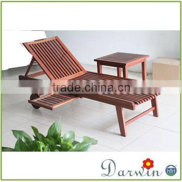 wholesale Teak wood garden furniture lounge chair