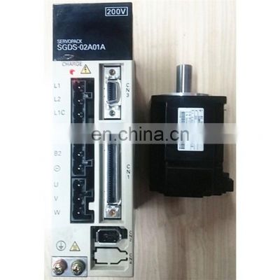 SGMJV-02ADE6S/E+SGDV-1R6A01A/B AC servo motor+ drive