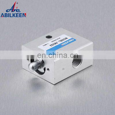 High Quality JM Series Electro JM322 JM322R 1/4 Thread 3 Way Basic Mechanical Valve Pneumatic Valve photo-3