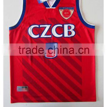 100% Polyester Custom Design Basketball Jerseys photo-2