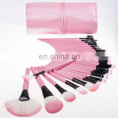 2020 hot sale custom logo face brushes 32pcs vegan makeup brushes set Brand new High Quality synthetic hair makeup brushes