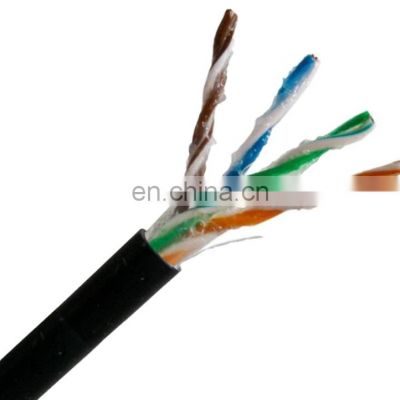 Gel Filled UTP Cable Cat5e Bare Copper 4P Cat 5e Outdoor Cable