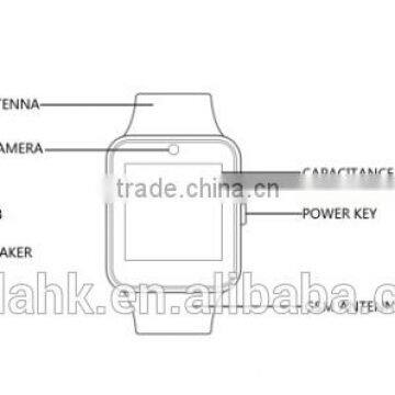 2015 New Arrival GT08 GV18 GV08 DZ09 U8 Q8 k8 Smart Watch Bluetooth Phone Watch With CE ROHS Bluetooth Certification Wholesale photo-2