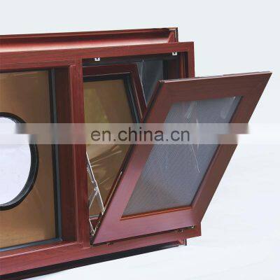 ROGENILAN aluminum casement window fan hinge one way vision window screen