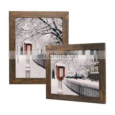 OEM Modern Photo Frame Gallery 4x6 5x7 8x10 11x14 16x20 inches Picture Frame Wood for Wall and Table