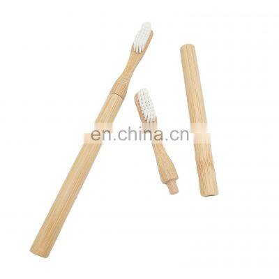 high quality soft eco-friendly  organic toothbrush with replacement head