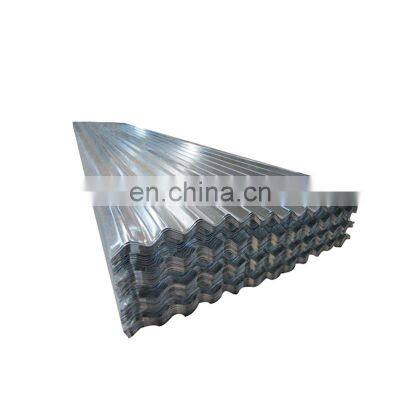 SGCC Z40 0.22mm Gauge Thick Galvanized Corrugated Steel GI Roof Sheet