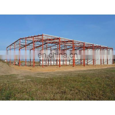 High Quality Hanger Lowest Cost Of Construction Industrial Steel Structure Prefabricated Workshop Project