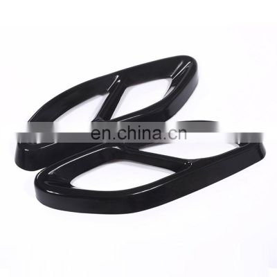 For Mercedes Benz GLC A B C EClass W205 Coupe W213 W176 W246 2016-17 Car Accessory AMG Exhaust Cover Trim 304 Steel Parts