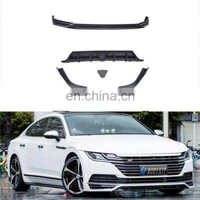 Wholesale auto parts front shovel rear lip body protector bumper for Volkswagen cc 2019 2020