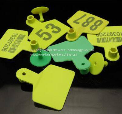 RFID animal label Ear tag manage animals easily