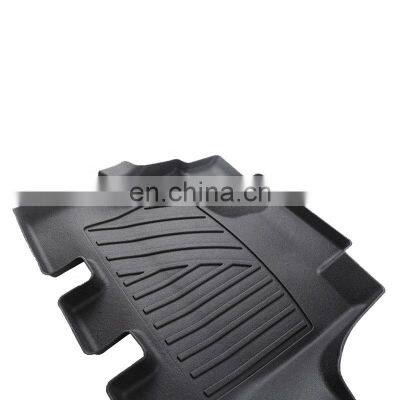 Auto TPV Foot Mat for Jeep Wrangler JK 2007+ Car Accessories Black 4 Doors Car Mat photo-4