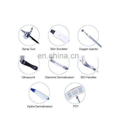 Professional 8 in 1 Ultrasonic Face Deep Cleaning Dermabrasion Machine With Pdt photo-2