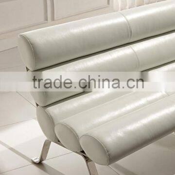 Oupusen 1 1 3 White Knock Down Office Sofa Set photo-2