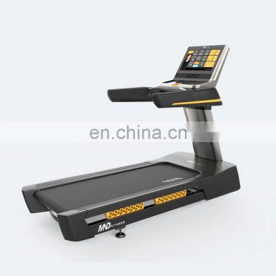 2021 Manufacturer Shandong Gym fitness mnd fitness running machine 3HP home use machine gym equipmentsupport phone charging mnd 600 Treadmill Club