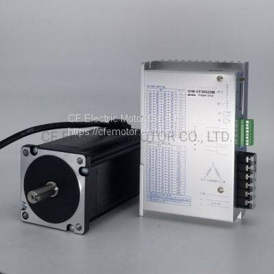 3 Phase 86mm Size Series Length 150mm NEMA 34 Stepper Motor/ Stepper Motor Driver
