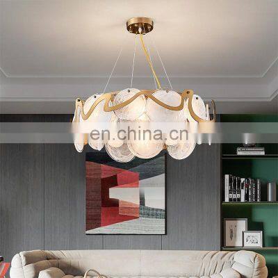 Modern Style LED Pendant Light Luxury Simple Creative Bedroom Dining Room Glass Chandelier For Indoor photo-4