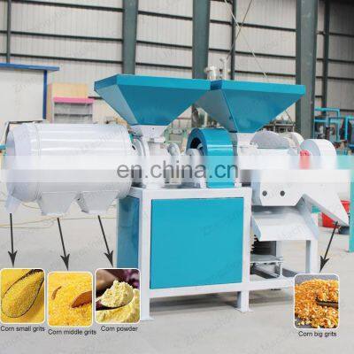 Grain processing machinery good price grinding machine for maize corn grits grinding machine with engine