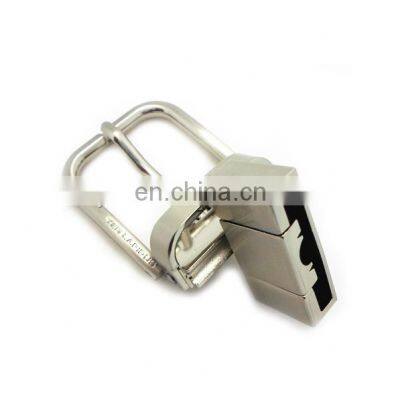 Fashion Pin Buckle Strong Rectangle Loop Custom Metal Belt Buckle photo-4