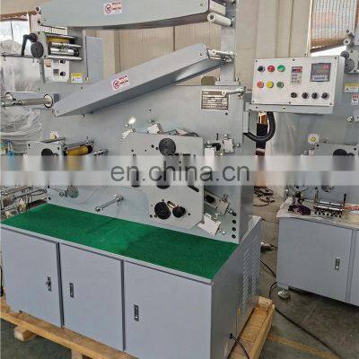 UGS31S 3 Plus 1 Color Automatic Portable Apparel Clothing Label Flexo Printing Machine, Roll to Roll Fabric Ribbon Printer photo-2