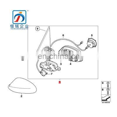 F02 Folding Mirror Assy Side Rearview Mirror Assembly 5116 7268 261