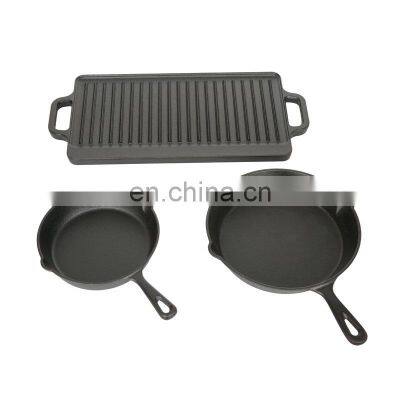 Iron Cast Skillet Set Pot Set Pans Sets Cookware