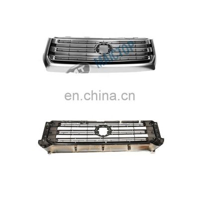 MAICTOP auto accessories front chrome grille for tundra sliver grille front grill 2018-2021