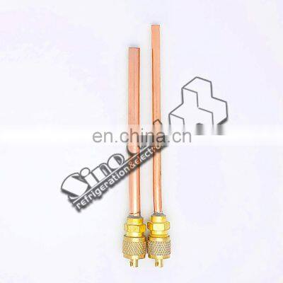Air Conditioner Part A/C Copper Charging Valve Access Valve 1/4 Refrigeration photo-2