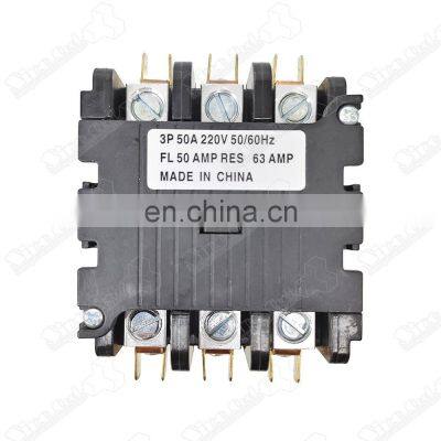 Precio del contactor magnético 3P50A. Contactor con bobina de 12v. Contactor de corriente alterna GB14048.4 de 50 amperios photo-2