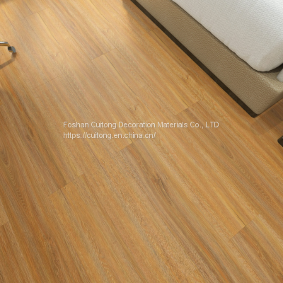 Wood grain rubber floor back dry plastic floor tile sheet SPC floor 4mm stone plastic floor wholesale flooring