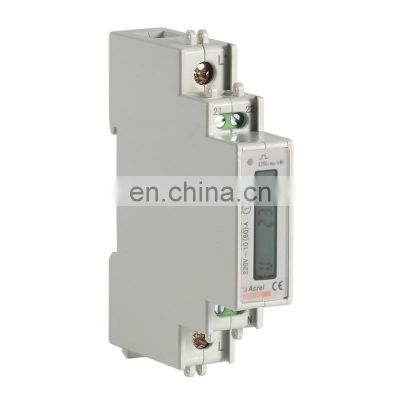 ADL10-E/C 1P single phase din electric power smart energy meter RS485 MODBUS-RTU communication