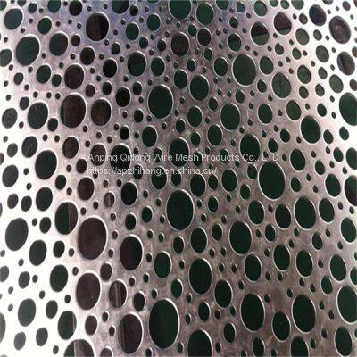 External wall decoration can be galvanized stainless steel round hole long hole punching net