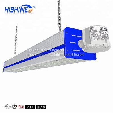 High Lumen 250w K1 With Dim or Motion Sensor 152 LM/W Industry Waterproof Led Linear High Bay Light photo-3