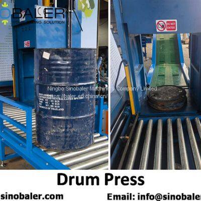 Drum Press Machines - Streamlining Waste Management