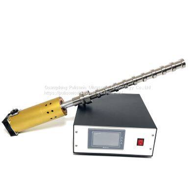 1500W Industrial Biodiesel Ultrasonic Reactor Vibration Probe For Herbal Oil Smelting