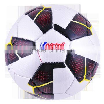 Size 5# machine stitched leather soccer ball