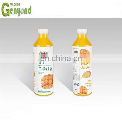 Automatic Juice Bottle Washing Filling and Capping