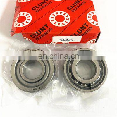 china factory supply 7204A 7204AC 7204BECBM 7204BECBY angular contact ball bearing 7204 7204BEGAP