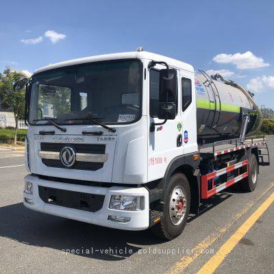 Various Specialized Vehicle 10m3 Sewage Suction Tanker Truck