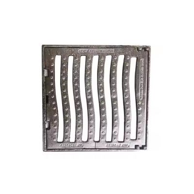 EN124 C250 Square Manhole Gully Grating with Frame