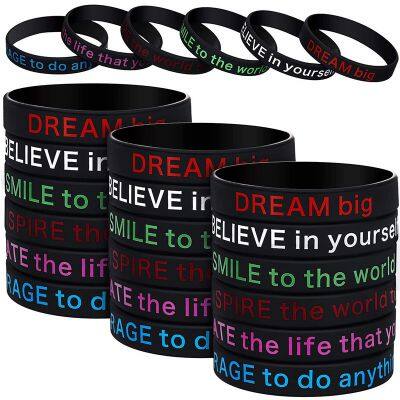 World's Hot Sold Black History Month Elastic Wristband Freedom Peace and Justice Classic Inspirational Custom Silicone Bracelet