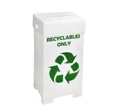 Reusable Correx Folding Garbage Containers – Corrugated Plastic Recycling Solutions photo-3