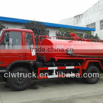 Dongfeng 145 6-8m3 new fecal suction truck.4x2 sewage suction tanker truck