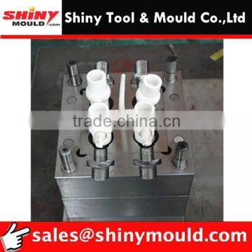 4 cavities PVC pipe fitting mold Connector Mould