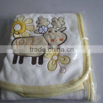 very cute coral fleece baby blanket